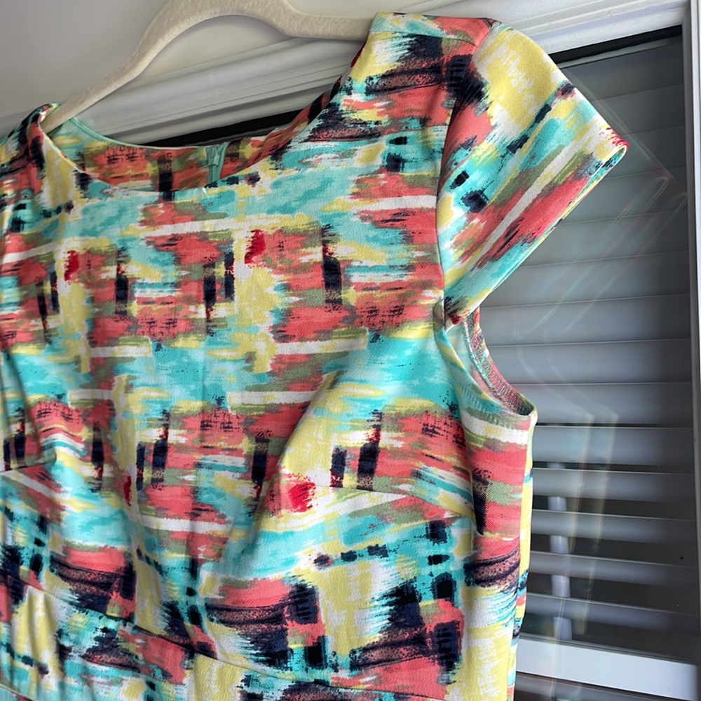 Multicolor Spring Dress - Picture 3 of 5